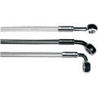 47012 08-10 Magnum Black Pearl Lower Front Brake Line For Harley Fltr