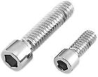 04-0922 10338 Universal Brake Hoses Black Coat Chrome Ends