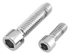 10340 Universal Brake Hoses Black Coat Chrome Ends