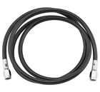 10360 Goodridge Black Coat Universal Brake Hose With Chrome Ends