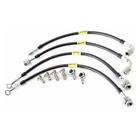 10367 Goodridge Universal Black Brake Hose With Chrome Ends