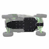 127-644-0036250d-8b57d0 Tusk Skid Plate Fits Kawasaki Teryx Krx