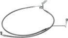 143597 Drag Specialties Ds Braided Brake Line Kit Rear Harley Davidson