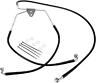 143619 Drag Specialties Ds Vinyl Brake Line Kit Front Harley Davidson