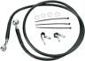 Dyna-fxr-fxrs-1200 143656 Drag Specialties Ds Vinyl Brake Line Kit Front Harley Fxd