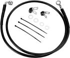 143666 Drag Specialties Ds Vinyl Brake Line Kit Front Harley Dyna