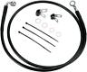 143667 Drag Specialties Ds Vinyl Brake Line Kit Front Harley Dyna 143667 Drag Specialties Ds Vinyl Brake Line Kit Front Harley Dyna