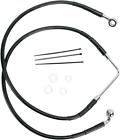 2007-fxdbi 143670 Drag Specialties Ds Vinyl Brake Line Kit Front Harley Dyna