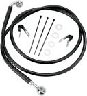 143674 Drag Specialties Ds Vinyl Brake Line Kit Front Harley Davidson