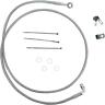 Fxd-fxr-fxrs-1200 143718 Drag Specialties Ds Braided Brake Line Kit Front Harley Davidson