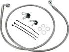 2000-2005-fxdi 143724 Drag Specialties Ds Braided Brake Line Kit Front Harley Dyna
