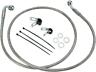 2000-2005-fxdi 143726 Drag Specialties Ds Braided Brake Line Kit Front Harley Dyna 2000-2005-fxdi 143726 Drag Specialties Ds Braided Brake Line Kit Front Harley Dyna
