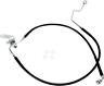 143785 Drag Specialties Ds Vinyl Brake Line Kit Rear Harley Davidson