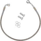 145370 Drag Specialties Ds Braided Brake Line Kit Abs Front Manifold