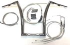 14ch0406fxdb Chassis Shop Fat Ape Hanger Chrome Handlebar Kit Harley Dyna