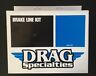1741-2513 Drag Specialties Stainless Front Brake Line Kit