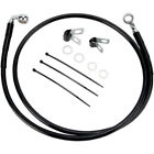 1741-2573 Drag Specialties Harley Davidson Fxdl Plus Black Vinyl Front Brakeline