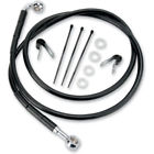 1741-2581 Drag Specialties Harley Davidson Fx Plus Black Vinyl Front Brakeline