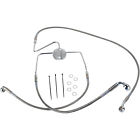 1741-2636 Drag Specialties Brake Line Kit For Front Natural