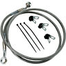 1741-2649 Drag Specialties Brake Line Front Stainless Steel