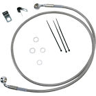 1741-2655 Drag Specialties Brake Line Kit For Front Natural 1741-2655 Drag Specialties Brake Line Kit For Front Natural