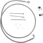 1741-2678 Drag Specialties Brake Line Kit For Front Natural