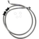 1741-2888 Drag Specialties Harley Davidson Fxdb Standard Length Braided Front Brakeline