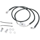 1741-3796 Drag Specialties Harley Fld Plus Black Vinyl Front Abs Brakeline