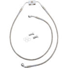 1741-3797 Drag Specialties Harley Fxdb Standard Length Braided Front Abs Brakeline