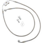 1741-3819 Drag Specialties Harley Fxdc Plus Braided Front Abs Brakeline Kit