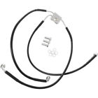 1741-3822 Drag Specialties Harley Fxdf Standard Length Black Vinyl Front Abs