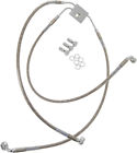 1741-3825 Drag Specialties Stock Length Braided Abs Brake Line For Harley