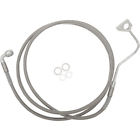 1741-4499 Drag Specialties Stainless Extended Front Brake Line Harley Fltrx
