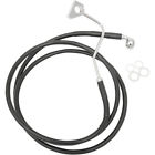 1741-4509 Drag Specialties Black Extended Front Brake Line Harley Fltrx 1741-4509 Drag Specialties Black Extended Front Brake Line Harley Fltrx