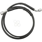 1741-5397 Drag Specialties Harley Davidson Plus Black Vinyl Front Brake Line