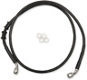 1741-5383 17415383 Drag Specialties Extended Stainless Steel Front Brake Line Kit