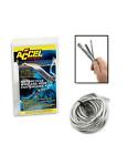 2007ch Accel Hose Sleeve Kit Motorcycle Sleeving Chrome 743047107140