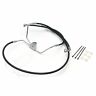20181219003 Xinghong Front Black Vinyl Brake Line Kit For Harley Road