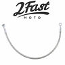 2fm-fboun002 Braided Stainless Steel Brake Line Motorcycle Sport Bike Suzuki