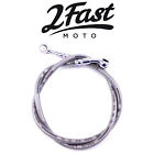 2fm-fboun008 Braided Stainless Steel Brake Line Street Sport Bike Bmw