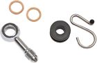 37022 Magnum Upper Brake Line Adapter Chrome Victory Cross Roads