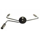 393005 Magnum Build Your Own Brake Line Wide Glide Manifold Chrome
