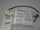 41800106 New Harley Davidson Braided Diamond Black Upper Brake Line