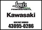 43095-0286 Kawasaki Kx Hose Brake Fr New Oem 725984370092