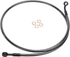 46738sw Magnum Black Pearl Align Front Brake Line Harley Davidson