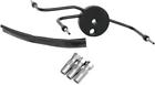 493003 Magnum Build Your Own Brake Line Black Chrome Touring Stainless