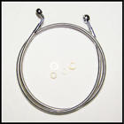 56252 Magnum Polished Stainless Single Disc Front Brake Line