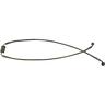 1741-3805 612135-8 Drag Specialties Clear Coated Extended Length Abs Stainless Steel Front