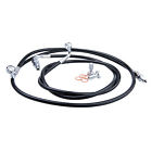 630572677258 Tusk Rear Utv Steel Braided Brake Line Standard