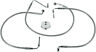 1204-2742 640117 Drag Specialties Clear Ss Front Brake Line Kit Standard Length